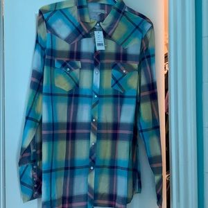 Tin Haul ladies long sleeve blouse